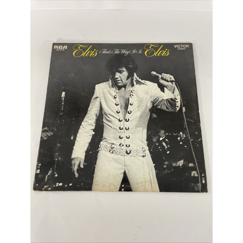 Elvis Presley That’s The Way It Is LP  & Record 2 Of Elvis’s Greatest Hits